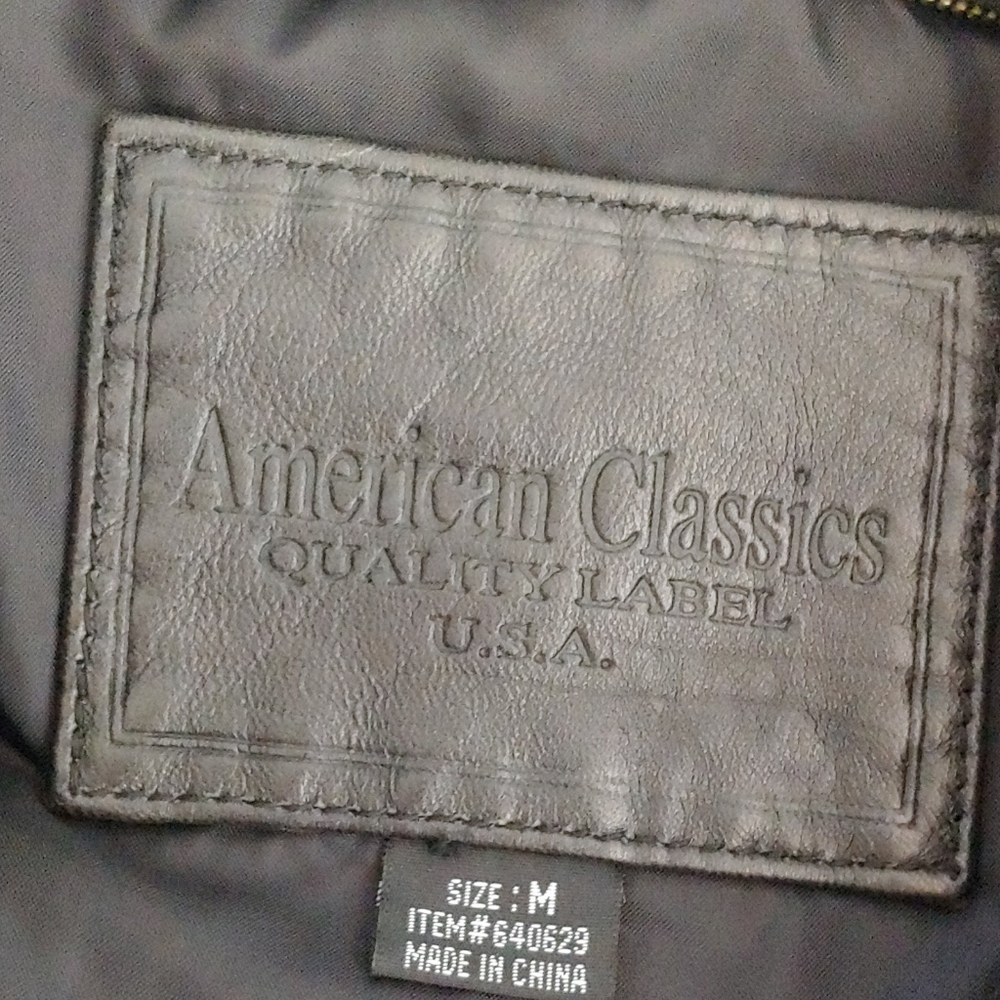 American classic leather jacket - Picture 8 of 10